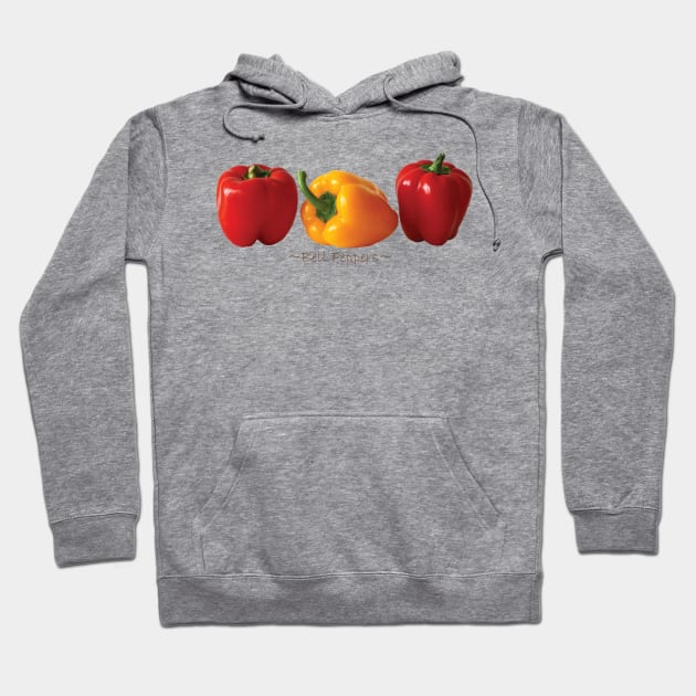 Bell Peppers Dark Hoodie by pasnthroo